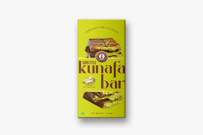 Dreamy Delicious Kunafa Bar - Pistachio (Dubai Style ) - Image 1